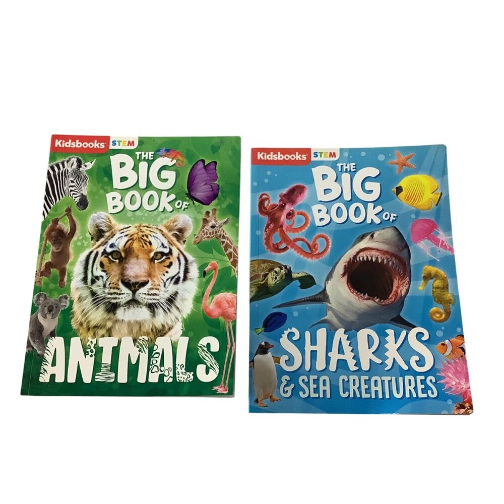 Kidsbooks‎ STEM The Big Book Of Animals And Sharks & Sea Creatures Set